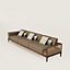 Sofa Sellier 3 places, Vue: Vue portée, worn, vue 1 sur 2