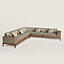 Sofa Sellier 5-seater corner, View: Worn, worn, view 1 of 1