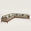 Sofa Sellier 5-seater corner, View: Worn, worn, view 1 of 2