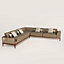 Sofa Sellier 5-seater corner, View: Worn, worn, view 1 of 2