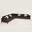 Sofa Sellier d'angle 5 places, Vue: Vue portée, worn, vue 1 sur 1
