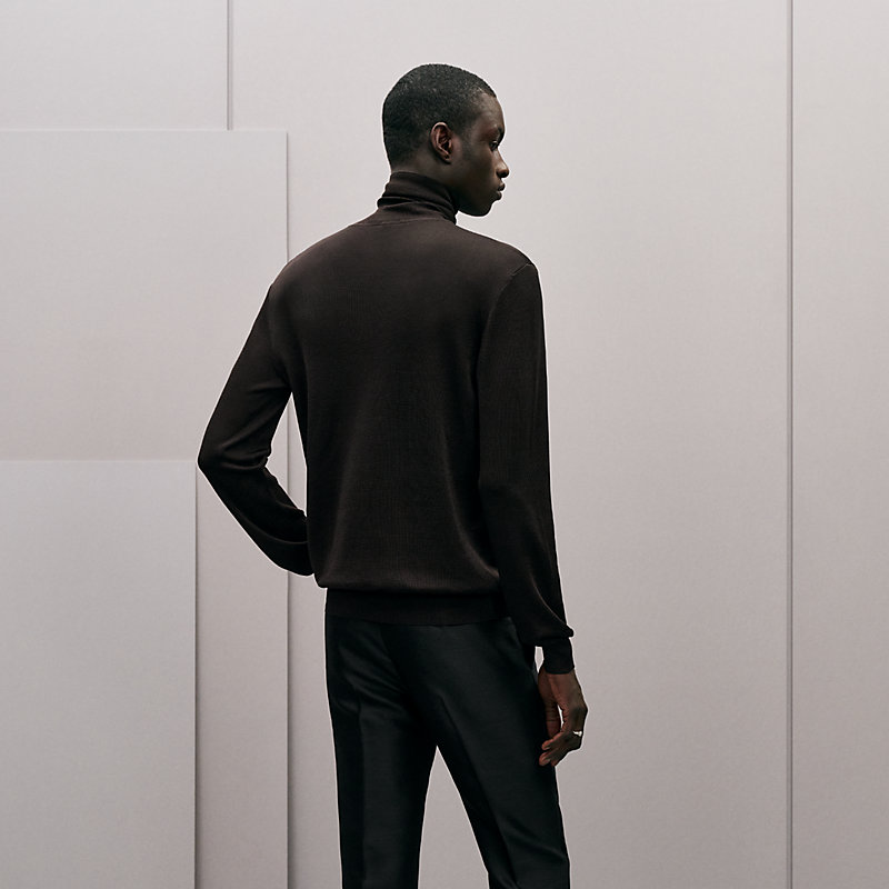 "Soie craquante" turtleneck sweater, View: , view 3 of 5
