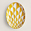 Soleil d'Hermès oval platter, small model, View: Worn, worn, view 1 of 3