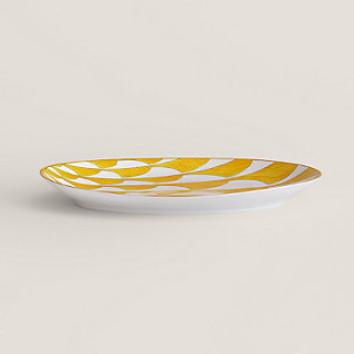 Soleil d'Hermès oval platter, small model | Hermès USA