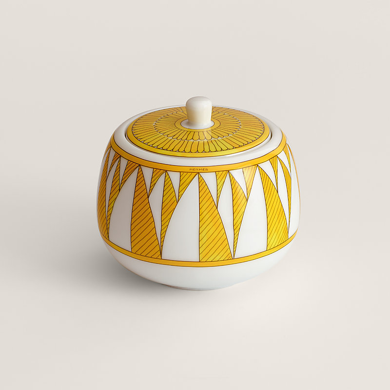 Soleil d'Hermès sugar bowl | Hermès USA
