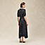 "Soleil de Soie Poudre" classic caftan, View: Worn, worn, view 3 of 6
