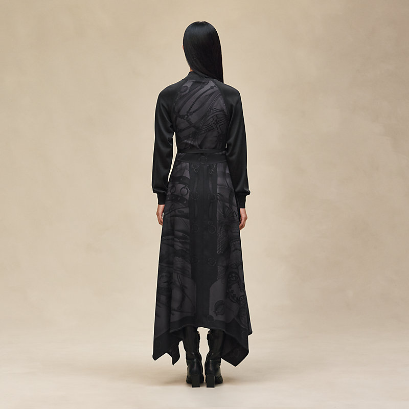 "Soleil de Soie Poudre" long dress