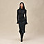 "Soleil de Soie Poudre" smocked pencil skirt , View: Worn, worn, view 1 of 6