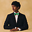 Soup'H bow tie, View: Worn, worn, view 2 of 2