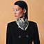 Sous le Charme d'Orphee Detail scarf 45, View: Worn, worn, view 2 of 3