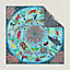 Sous le Charme d'Orphee double face scarf 90, View: Worn, worn, view 2 of 5