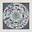 Sous le Charme d'Orphee double face scarf 90, View: Worn, worn, view 5 of 5