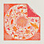 Sous le Charme d'Orphee double face scarf 90, View: Worn, worn, view 2 of 5