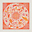 Sous le Charme d'Orphee double face scarf 90, View: Worn, worn, view 4 of 5