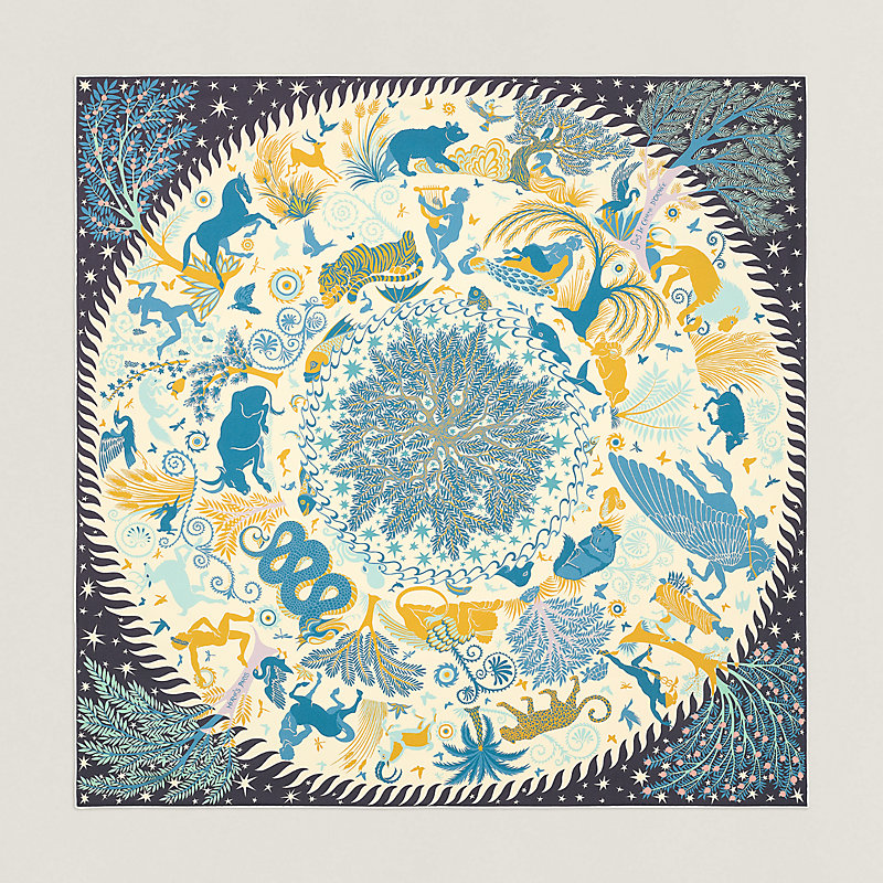 Sous le Charme d'Orphee shawl 140 | Hermès Mainland China