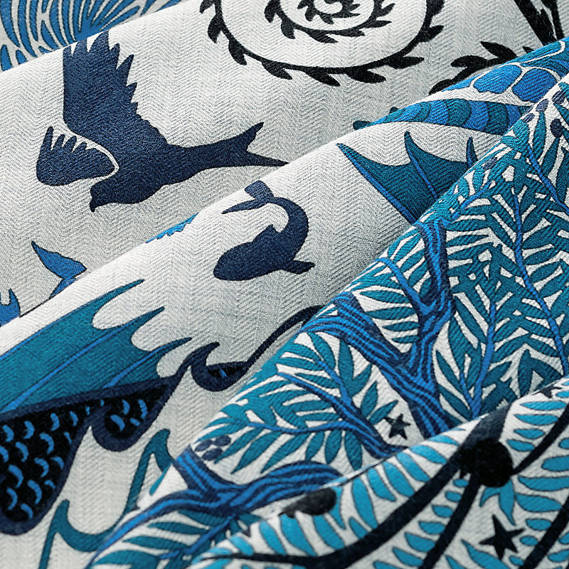 カシシル【HERMES】Sous le Charme d'Orphee ショール 140 Sous le Charme d'Orphee shawl 140 | Hermès Mainland China