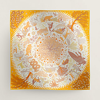 【美しい♪】HERMES ダブルフェイス Sous le Charme d'Orphee Sous le Charme d'Orphee double face scarf 90 | Hermès Australia