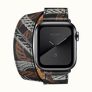 apple watch series 4 hermes double tour
