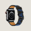 Space Black Series 7 case & Band Apple Watch Hermes Single Tour 41&nbsp;mm, View: Back, back, view 3 of 4