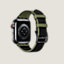 Space Black Series 7 case & Band Apple Watch Hermes Single Tour 41&nbsp;mm&nbsp;Jumping, View: Back, back, view 3 of 4