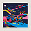 Space Derby scarf 90, View: Flat, flat, view 1 of 4