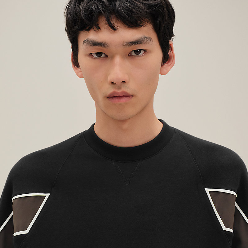 ★韓国人気★CODE GRAPHY★HWASEOM COLORING SPORTS CREW NECK コードグラフィー] HWASEOM COLORING SPORTS CREW NECK