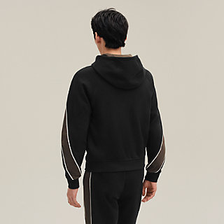 ニット・セーター HUECLOSET striped hooded warmer knit HUECLOSET striped hooded warmer knit (HUE/ニット・セーター