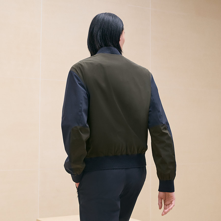 Sport capsule rib-trim jacket | Hermès Canada