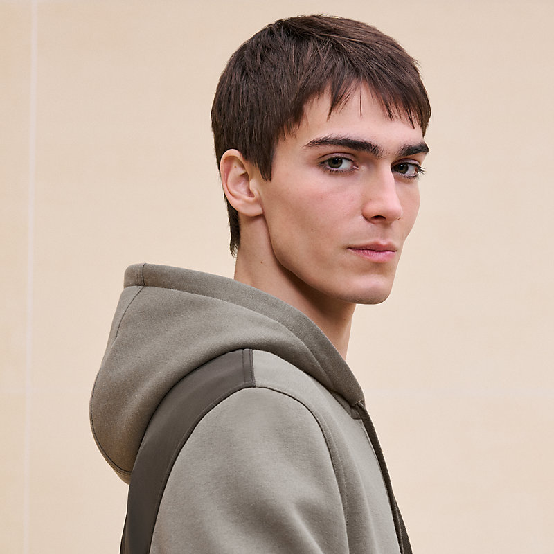 Sport capsule zipped hooded sweater | Hermès UK