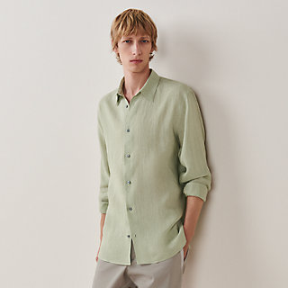 Sporty fit linen shirt | Hermès UAE