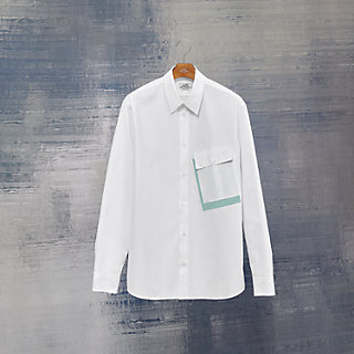 Sporty fit shirt with pocket | Hermès 