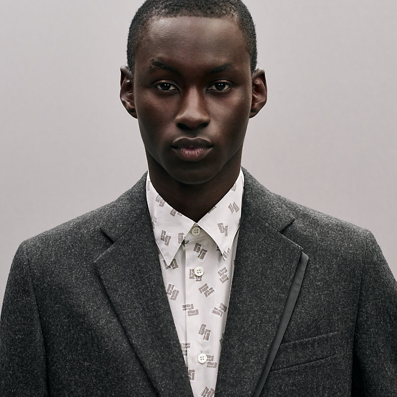 Stadium Relax jacket with leather detail, View: , view 4 of 7