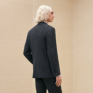 Stadium Relax jacket with leather pocket | Hermès USA