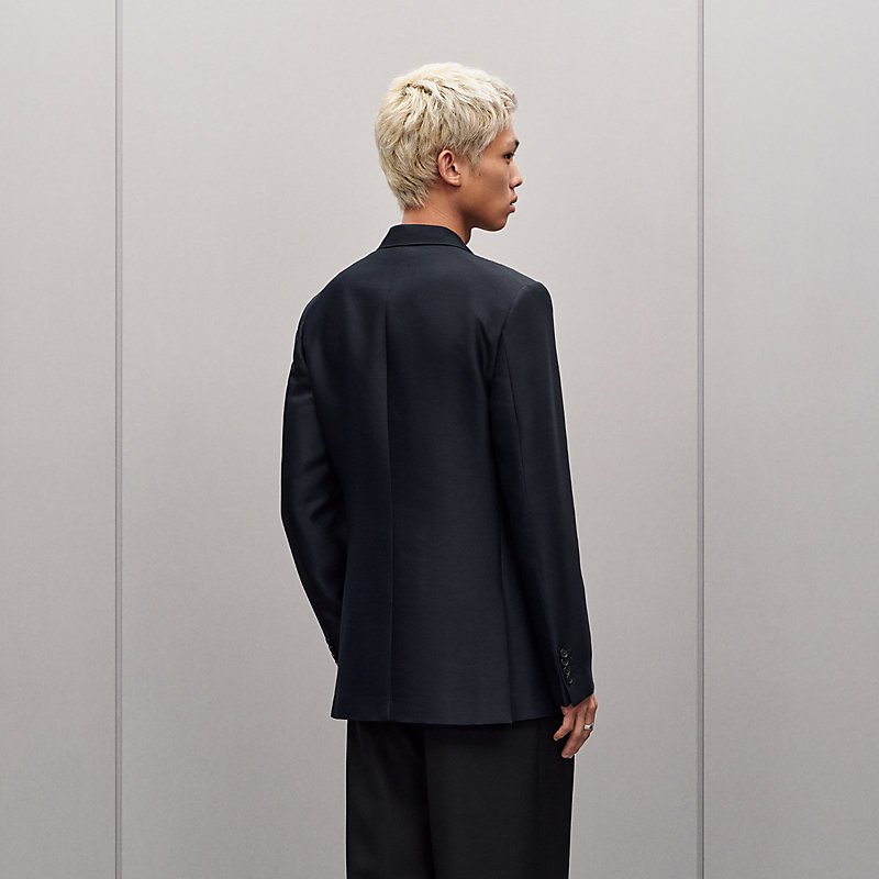 Stadium Relax jacket with satin detail, short model, View: , view 3 of 6