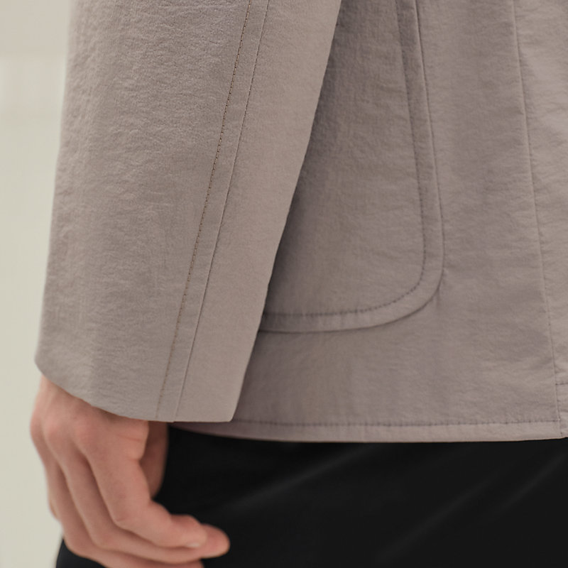 Stadium Relax jacket with topstitching details - White - 54