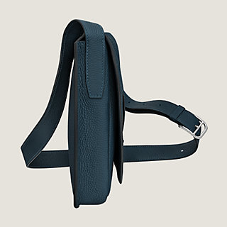 【希少品♪】HERMES Steve light junior レザーショルダーバッグ HERMES Steve Light Junior Crossbody Bags - POIZON