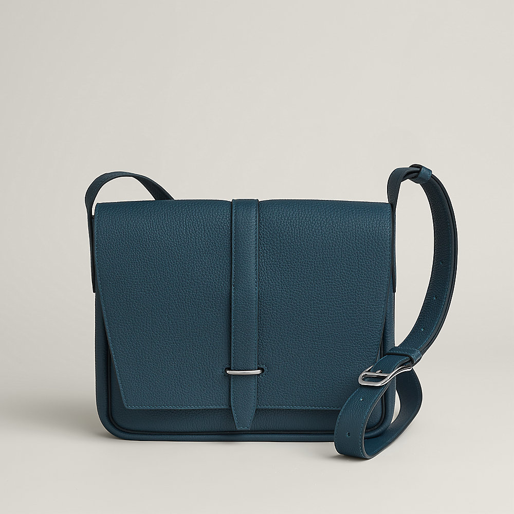 Steve light junior messenger bag - Beige | Hermès UAE