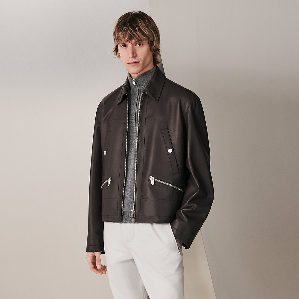 Straight cut jacket | Hermès Singapore