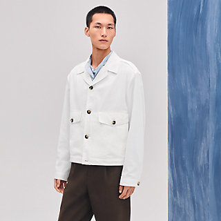 ジャケット・アウター 2020ss HERMES White blouson jacket Twin