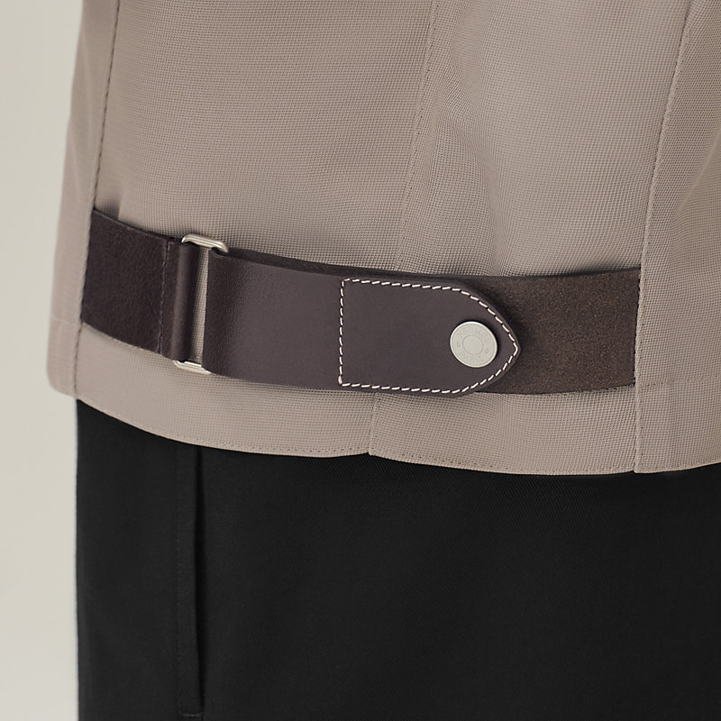 Straight cut jacket - Grey - 50 | Hermès Canada