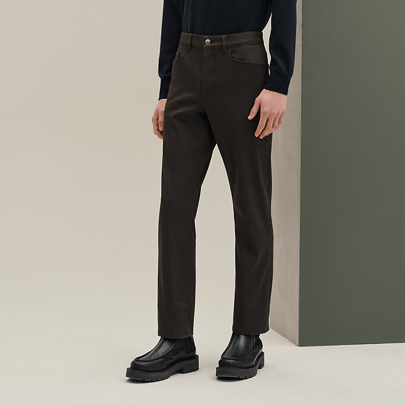 Straight cut jeans - Grey - 52 | Hermès Finland