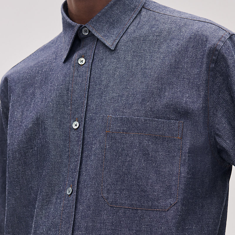Straight cut shirt | Hermès USA