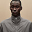 Straight cut shirt with contrasted detail, View: Worn, worn, view 4 of 6