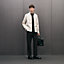 Straight cut shirt with contrasted detail, View: Worn, worn, view 1 of 6