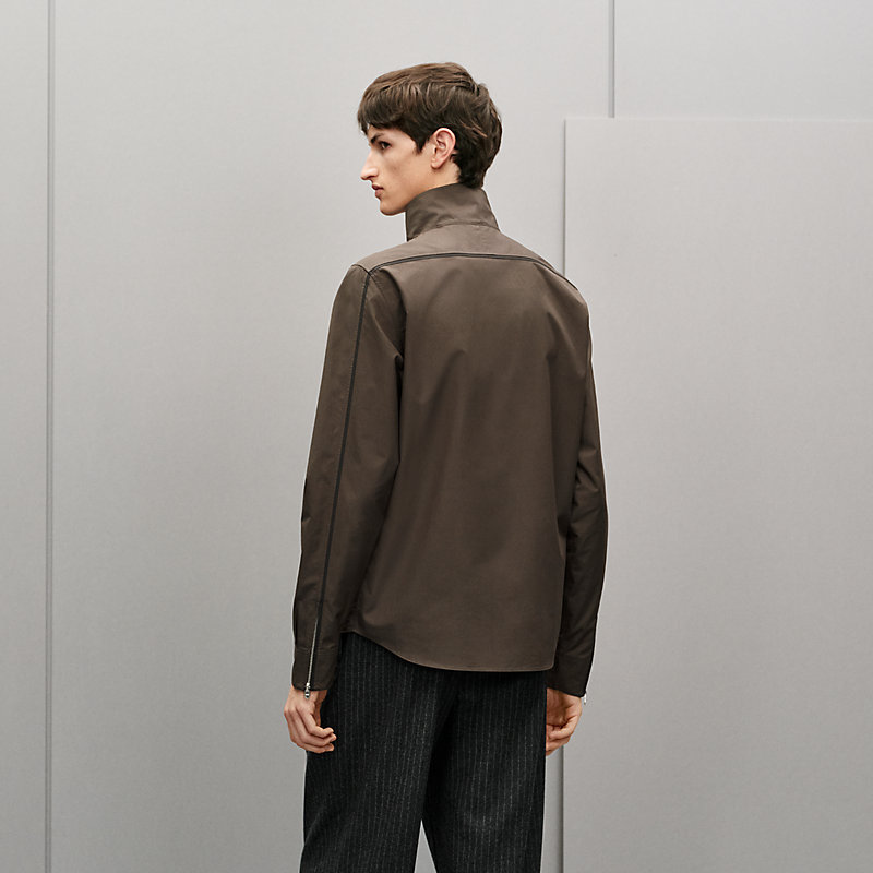 Straight cut shirt with contrasted detail, View: , view 3 of 6