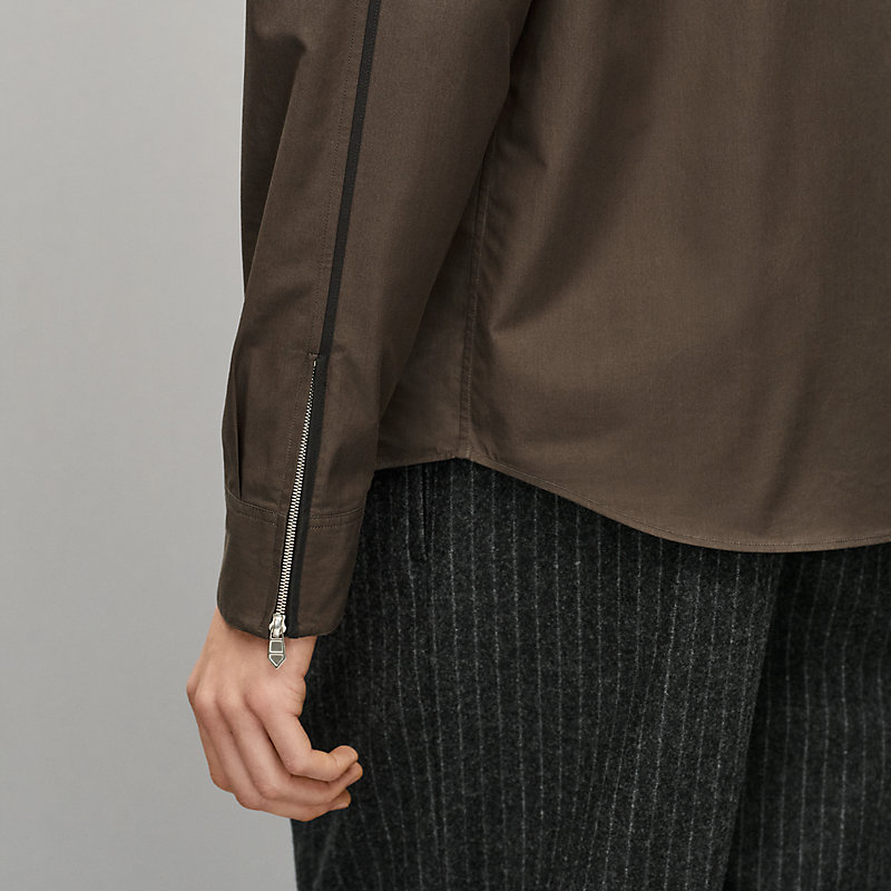 Straight cut shirt with contrasted detail, View: , view 5 of 6