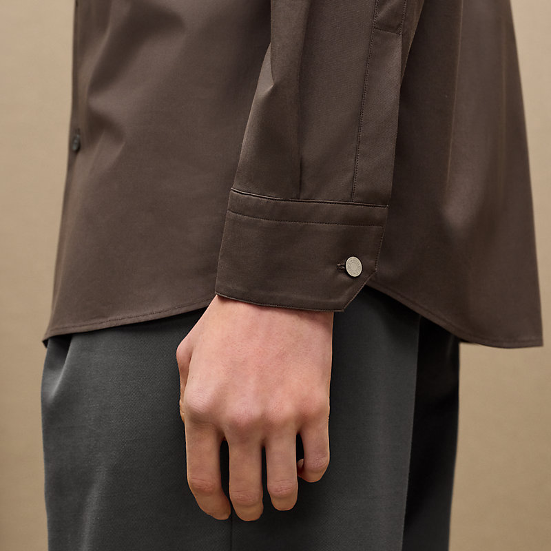 Straight cut shirt with gusset pockets, View: , view 5 of 7