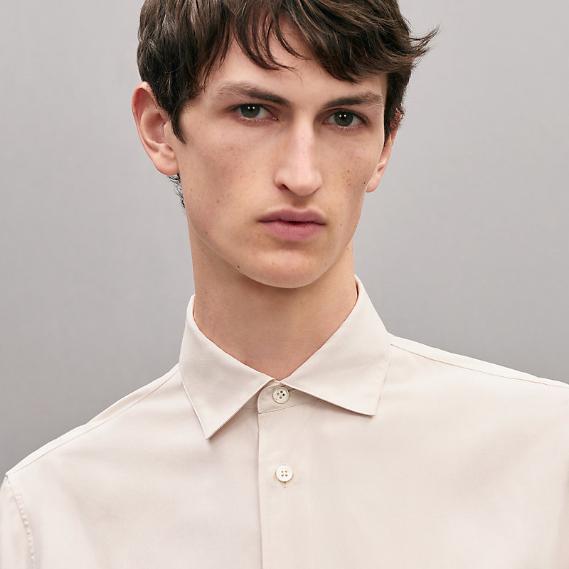 Straight cut shirt with Paolo collar