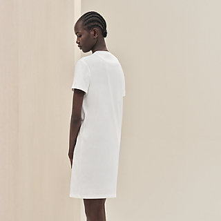 White t best sale shirt dress zara