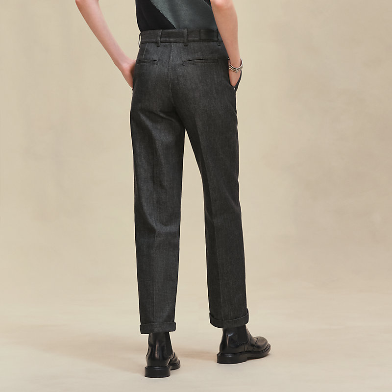 パンツ HERMES CLASSICAL STRAIGHT TROUSERS HERMES CLASSICAL STRAIGHT TROUSERS